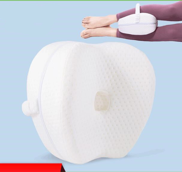 Knee Pillow - For Hip and Lower Back Pain Relief with Adjustable Strap