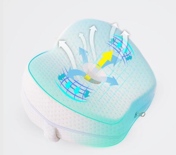 Knee Pillow - For Hip and Lower Back Pain Relief with Adjustable Strap