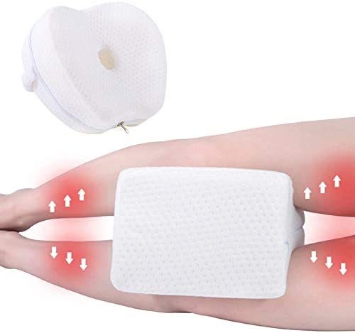 Knee Pillow - For Hip and Lower Back Pain Relief with Adjustable Strap