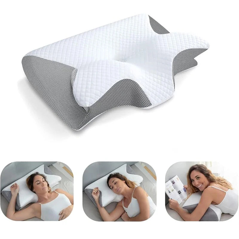 Memory Foam Cervical-Cradle-Pillow, For Vertigo and Neck Pain